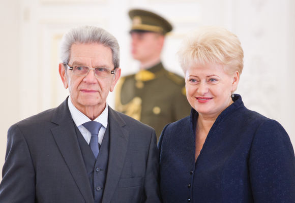Vladas Garastas ir Dalia Grybauskaitė