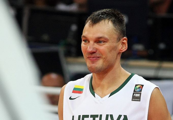 Picture: Šarūnas Jasikevičius on making the game-winning shot against Puerto Rico: “It looked bad, just glad it went in”