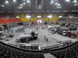 Filmuota medžiaga iš Venesuelos krepšinio arenos atskleidžia realybę: dar toli iki darbų pabaigos
