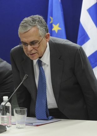 Graikijos premjeras Lukas Papadimas