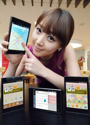 Telefonas „LG Optimus Vu:“