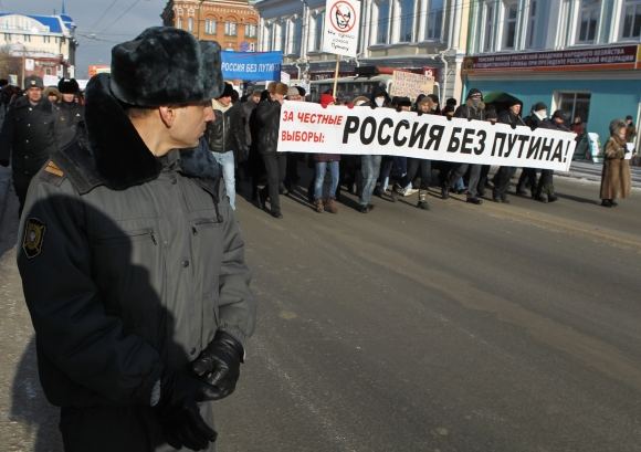 Rusijoje vyksta protestai
