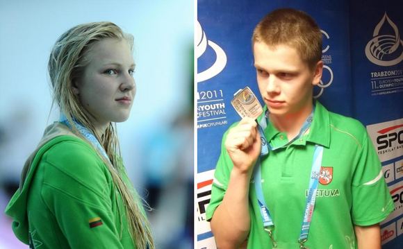 Rūta Meilutytė ir Danas Rapšys