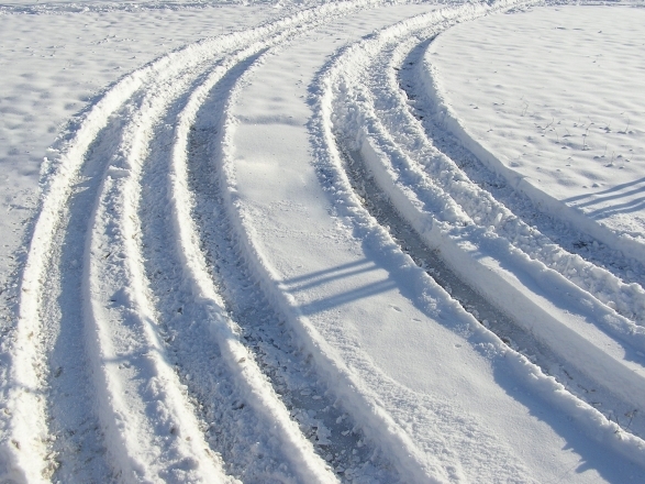 Automobilio vėžės žiemą