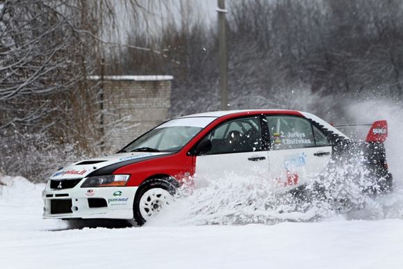 „Autoplius Rally Team“ „Mitsubishi Lancer Evo IX“
