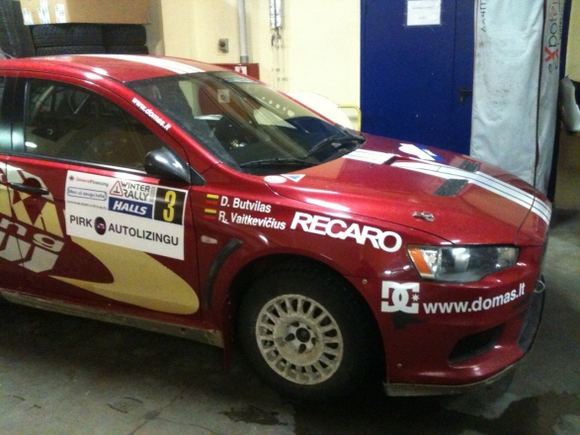 Dominyko Butvilo „Mitsubishi Lancer Evo X“