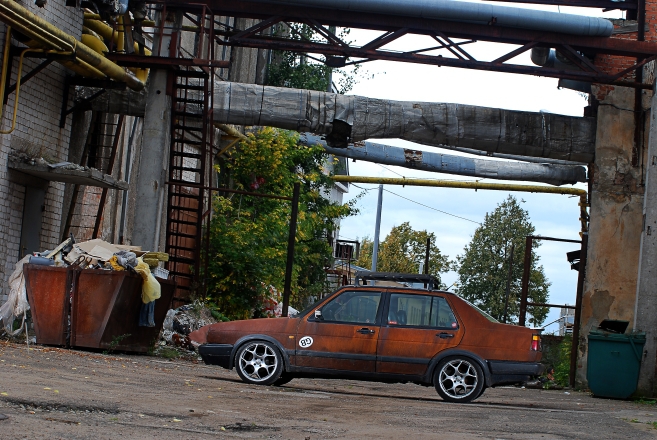 Tomo Petrovskio/Tomasfoto.lt nuotr./„Rat“ stiliaus „Volkswagen Jetta“