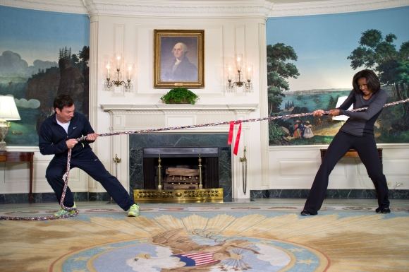 Jimmy Fallonas ir Michelle Obama