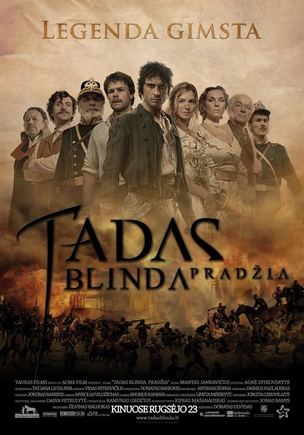 Pagrindinis filmo „Tadas Blinda. Pradžia“ plakatas