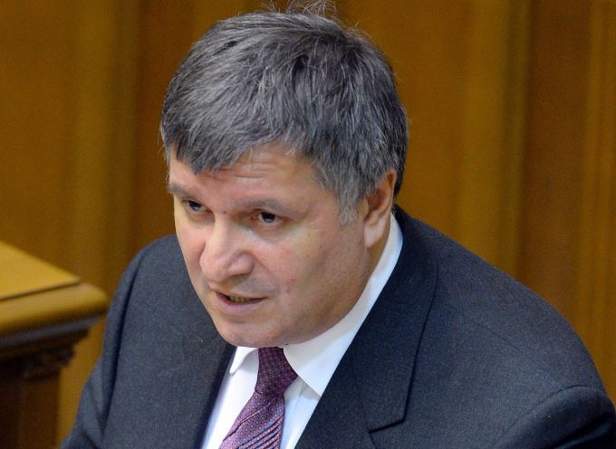 Ukrainos vidaus reikalų ministras Arsenas Avakovas