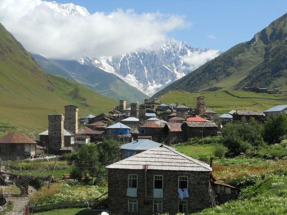 E.Bruzgės nuotr./Ushguli miestelis