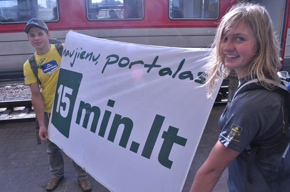 Savo nuotykiais alpinistai pažadėjo dalintis su 15min skaitytojais