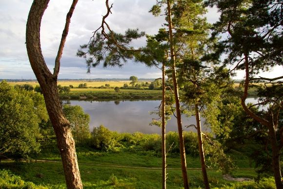 Vaizdas nuo Rambyno priekalnės į Nemuną