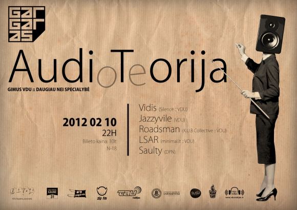 „VDU: Daugiau nei specialybė“ kviečia į vakarėlį „AUDIoTeORIJA“ 