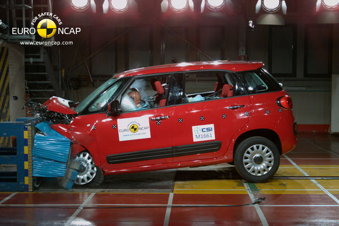 „Euro NCAP“ nuotr./„Fiat 500L“