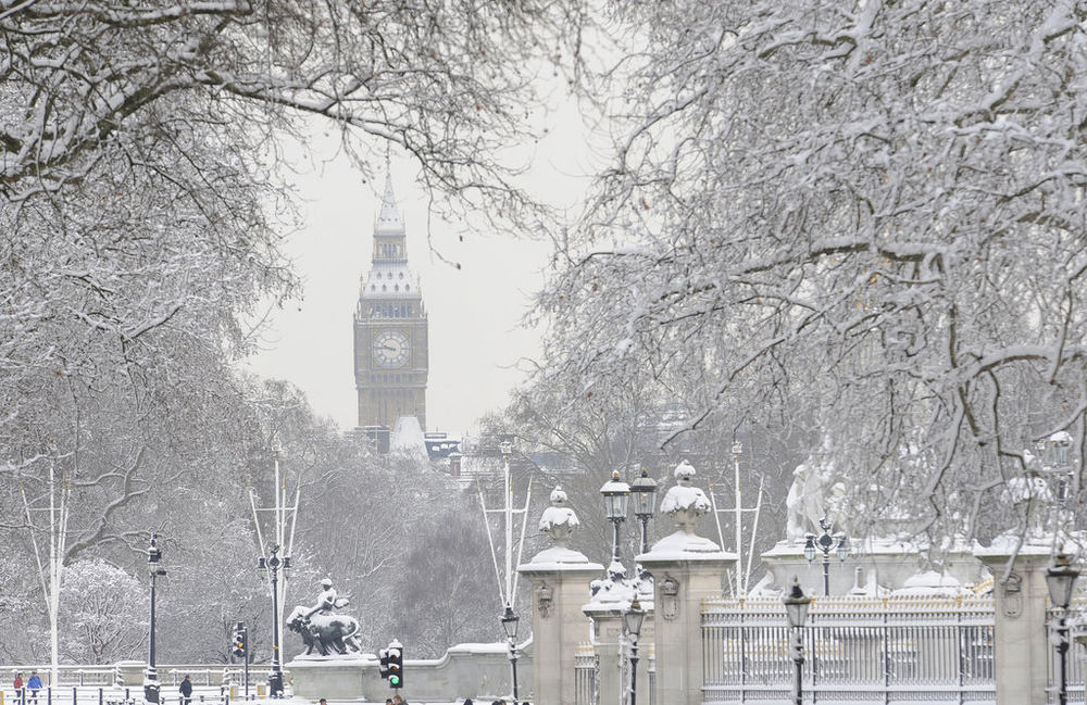  лондона зимой
