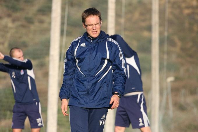 Picture: Lithuanian football coach Valdas Dambrauskas: Spain's game without forward is not revolutionary tactics, it has been done before