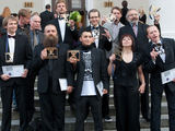 Vilniaus rotušėje spaudos fotografams įteikti „Auksinio kadro“ apdovanojimai